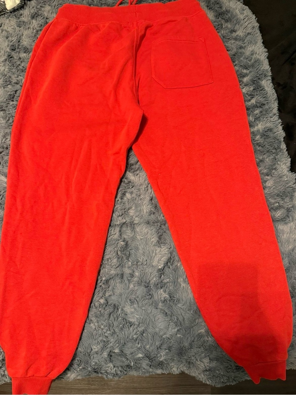 Fashion Nova Red Women's Fleece Jogger Sweatpants